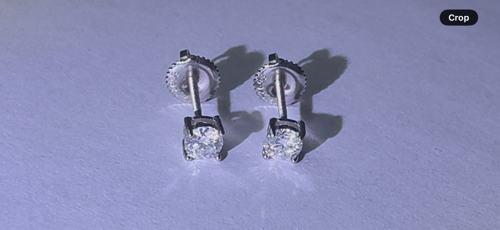 Genuine Moissanite Earrings